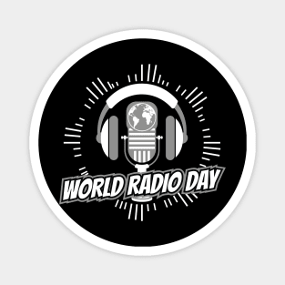 world radio day Magnet